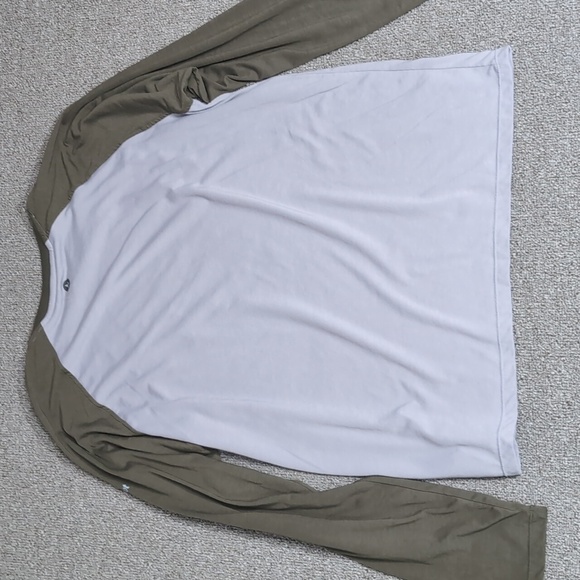 Marmot Mountain Works 1974 Long Sleeve Raglan Lot of 2 Size Large Blue+Green - Picture 5 of 12